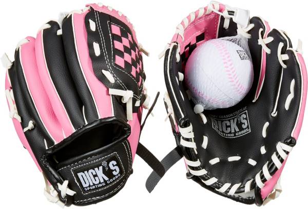 DICK'S Sporting Goods Backyard Softball Glove & Ball