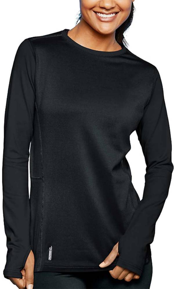 Duofold Black Polyester Activewear Tops for Women for sale