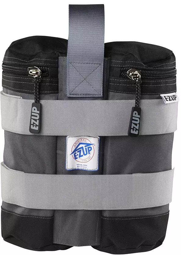 E-Z Up Weight Bags - Steel Gray, Set of 4