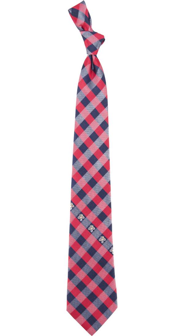 Eagles Wings Florida Panthers Check Necktie product image