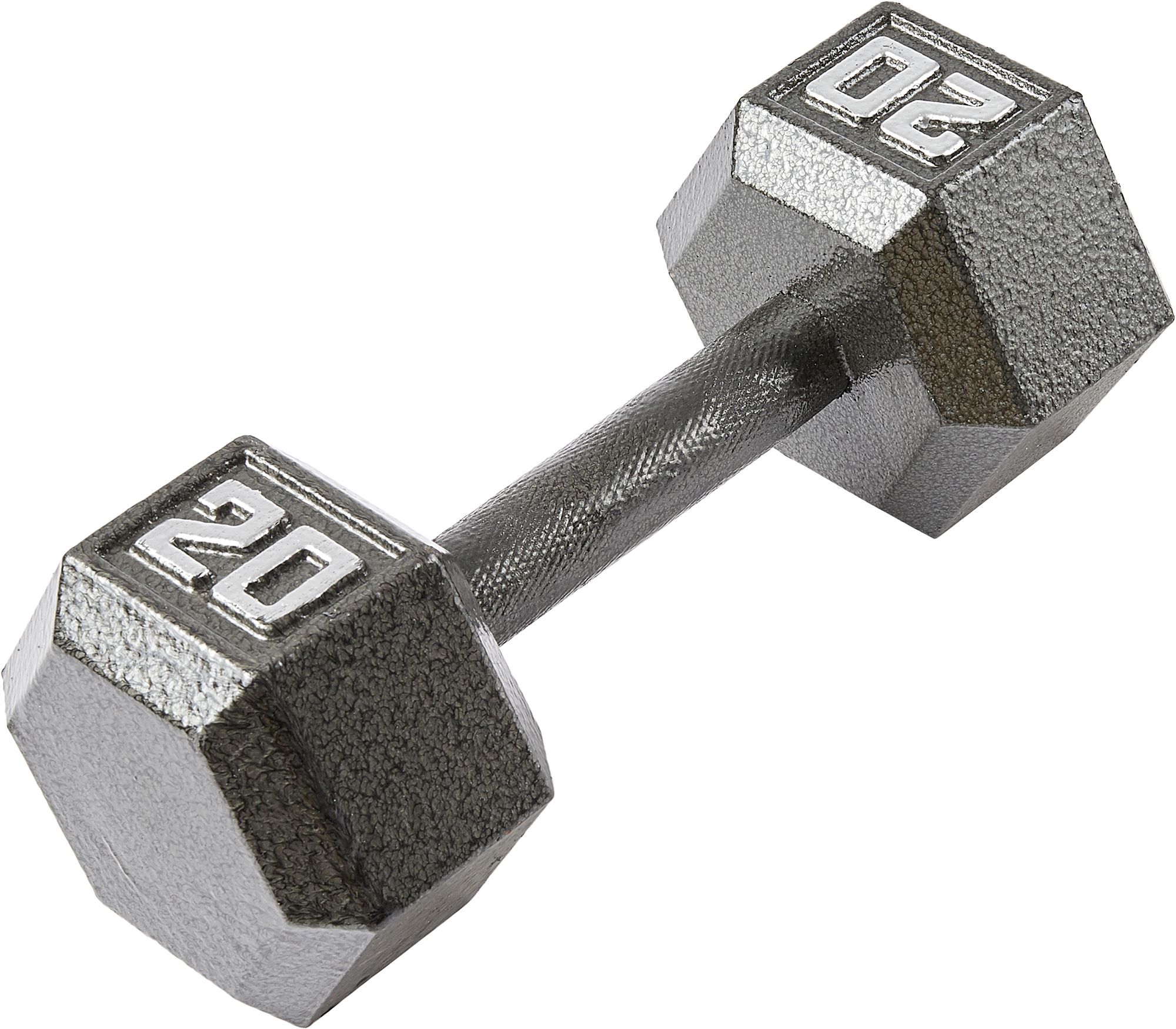 Fitness Gear 20 lb Cast Hex Dumbbell 