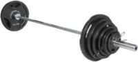 Gold's gym 300 lb olympic barbell weight set new arrivals