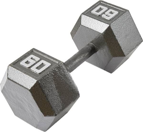 Fitness Gear 60 lb Cast Hex Dumbbell DICK'S Sporting Goods