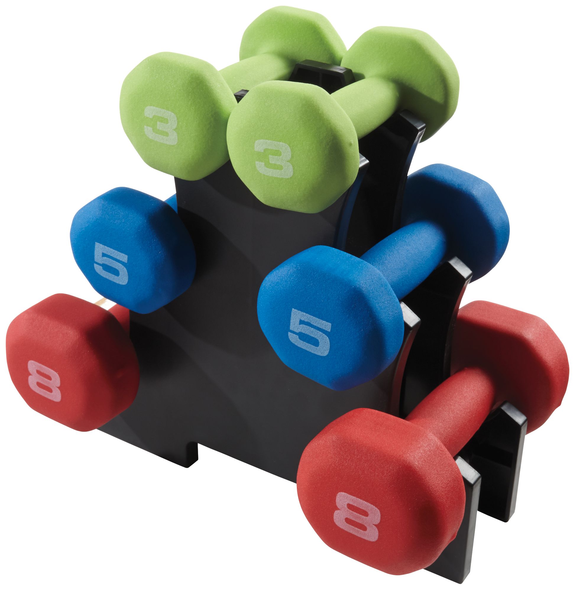 neoprene dumbbell set