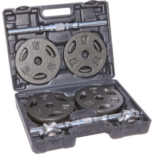Fitness Gear 40 lb Adjustable Dumbbell Set