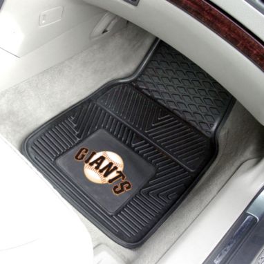 sorry, FANMATS San Francisco Giants Heavy Duty Vinyl Car Mats 2-Pack is currently out of stock