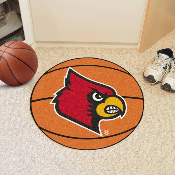 Louisville Cardinals Basketball Mat product image