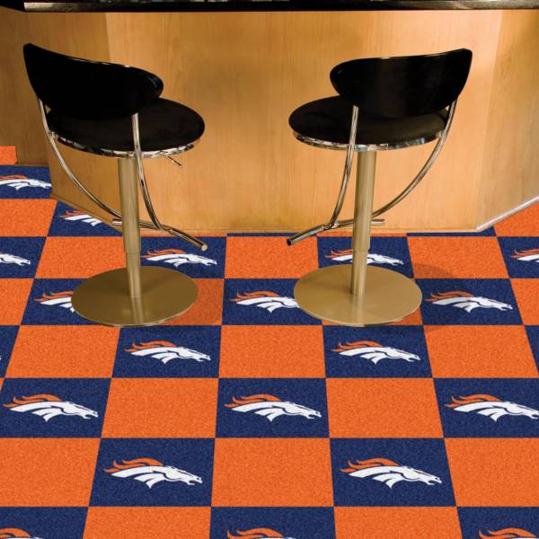 FANMATS Denver Broncos Team Carpet Tiles product image