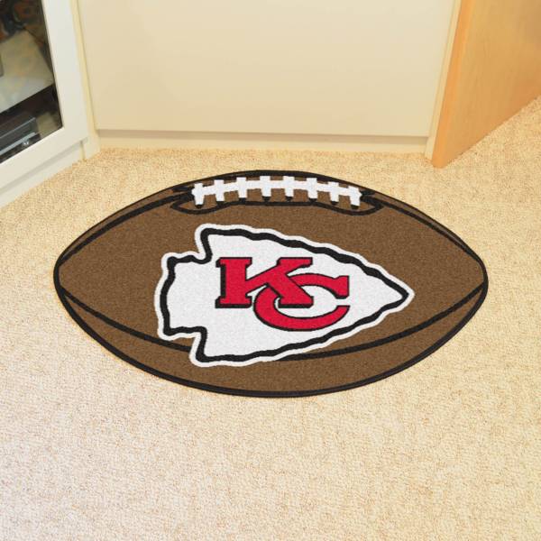 Kansas City Chiefs Football Rug