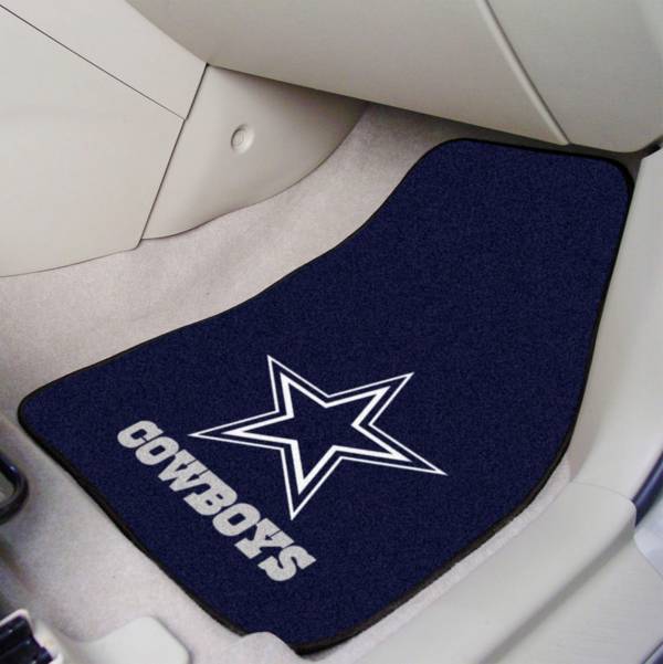 Dallas Cowboys 2-Piece Printed Carpet Car Mat Set product image