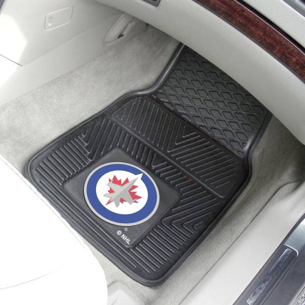 FANMATS Winnipeg Jets 2 Piece Heavy Duty Vinyl Car Mat Set Dick's Sporting Goods