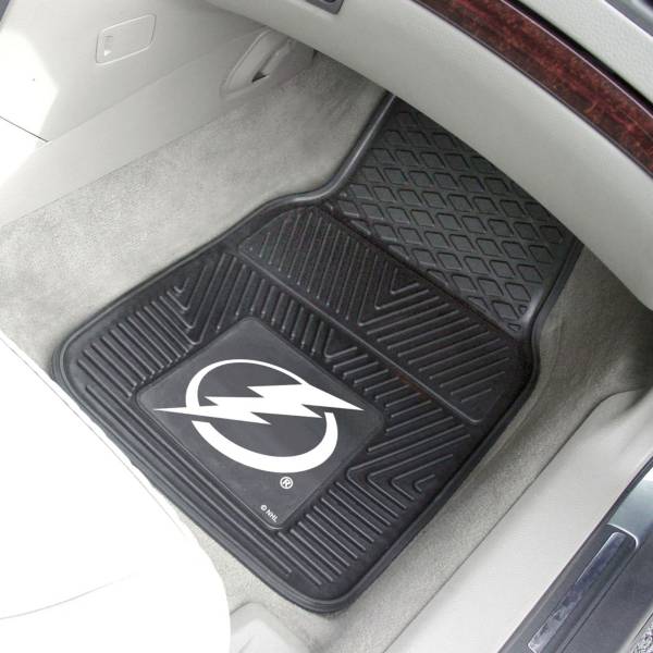 FANMATS Tampa Bay Lightning Two Piece Heavy Duty Vinyl Car Mat Set product image