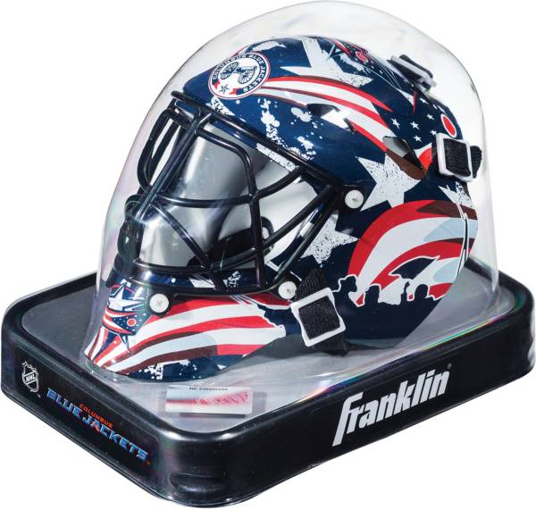 Franklin Columbus Blue Jackets Mini Goalie Helmet Dick's Sporting Goods