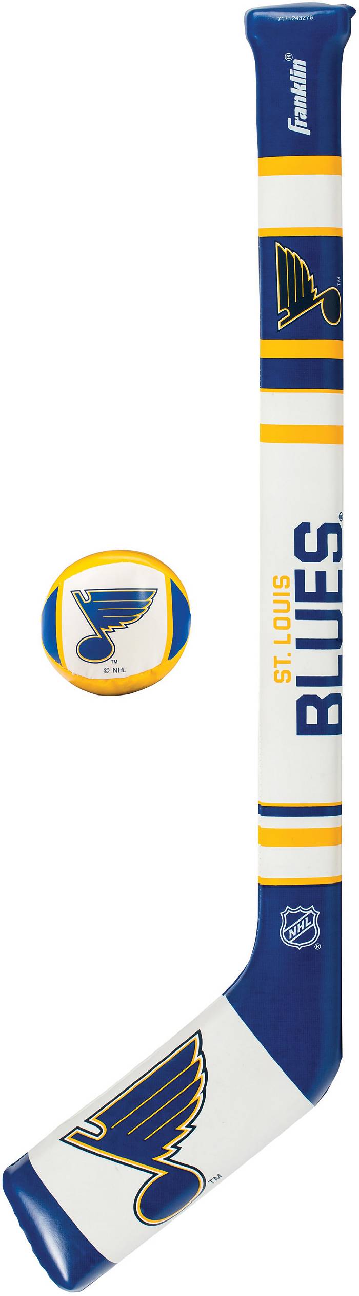 NHL St. Louis Blues Mascot White Plastic Player Mini Stick