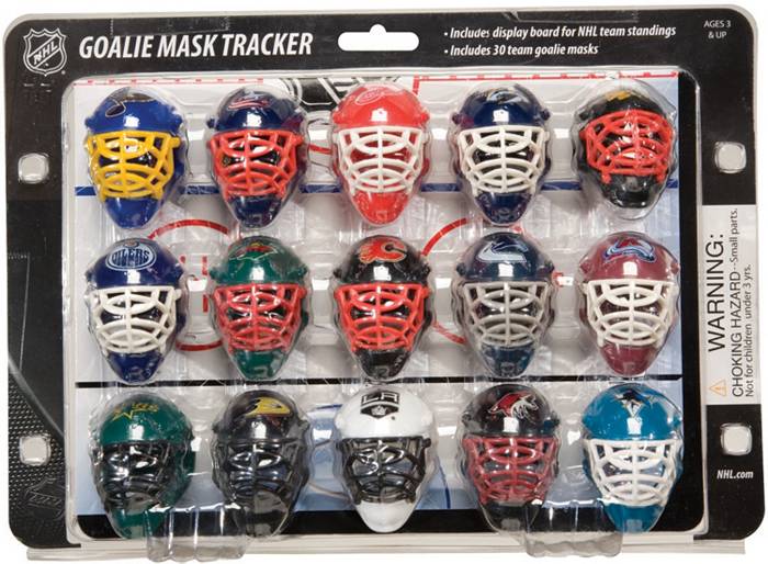 NHL Goalie Masks by Team  Goalie mask, Goalie, Goalie gear