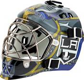 Los Angeles Kings Official NHL Mini Player Helmet (White)