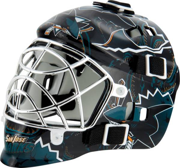 Franklin San Jose Sharks Mini Goalie Helmet Dick's Sporting Goods