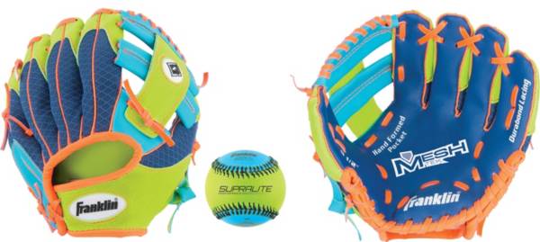 Franklin 9.5” T-Ball Recreational Glove w/ Ball