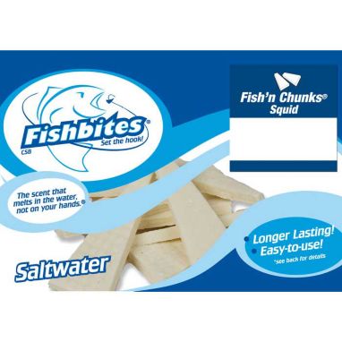 sorry, Fishbites Fish'n Chunks Longer Lasting Saltwater Soft Bait is currently out of stock