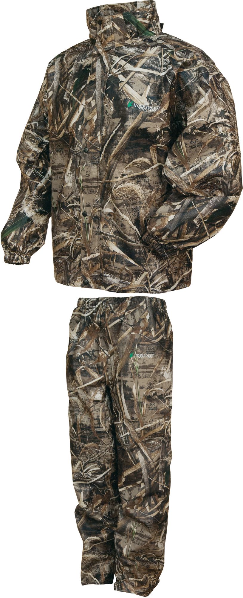 camo rain gear