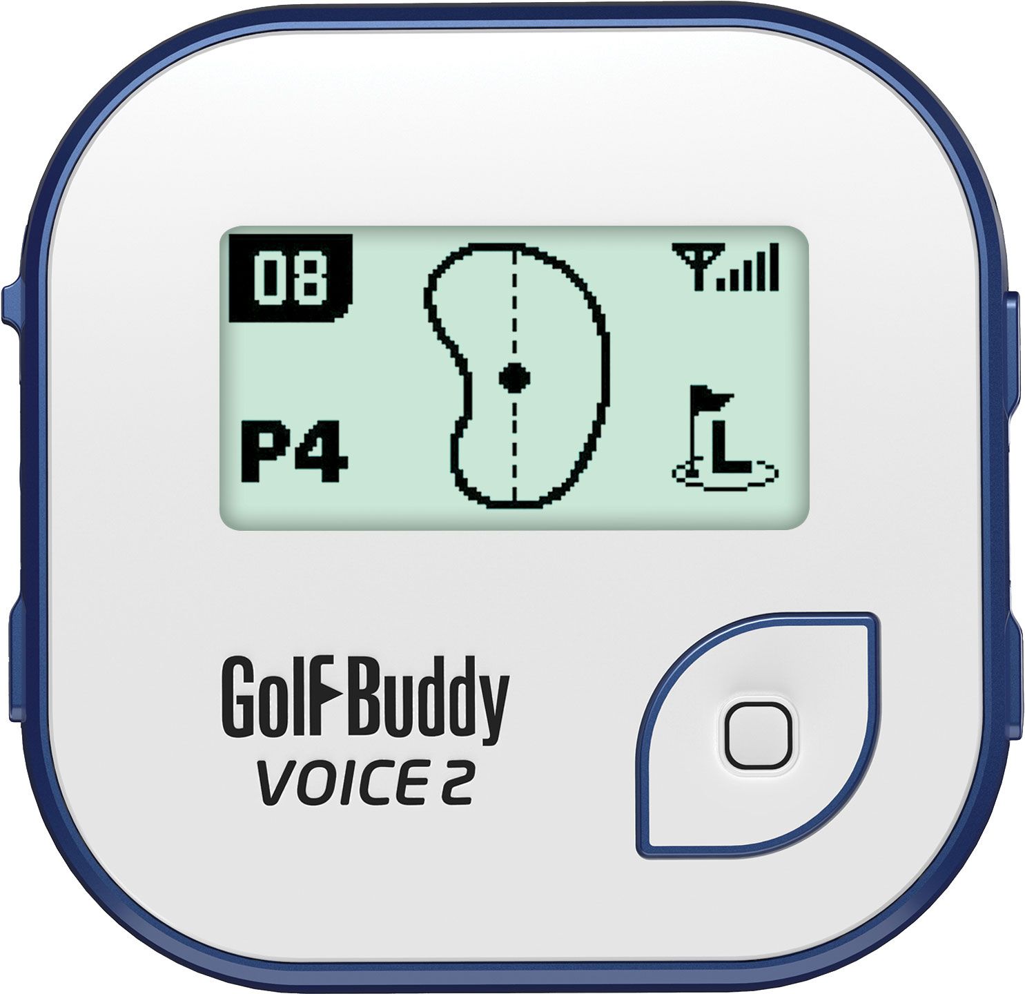 golf buddy voice meters to yards