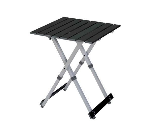 EAGLE PEAK Double Camping Folding Table with Storage Organizer and Sid