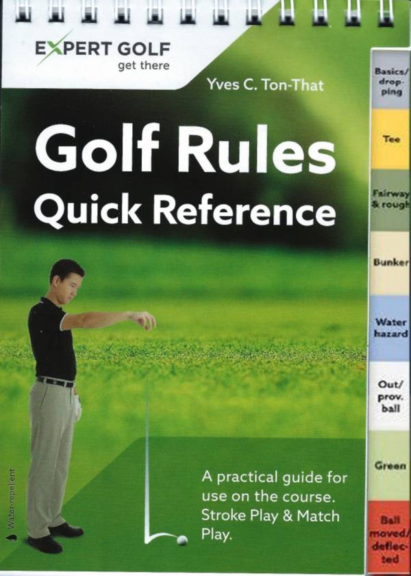 Golf Rules Quick Reference Guide 20162020 Edition Dick's Sporting