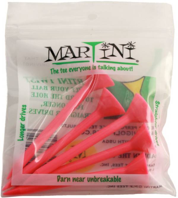 Martini Golf Tees DMT005 Small Shaker with 3.25 in Plastic Tees -  Multicolor for sale online