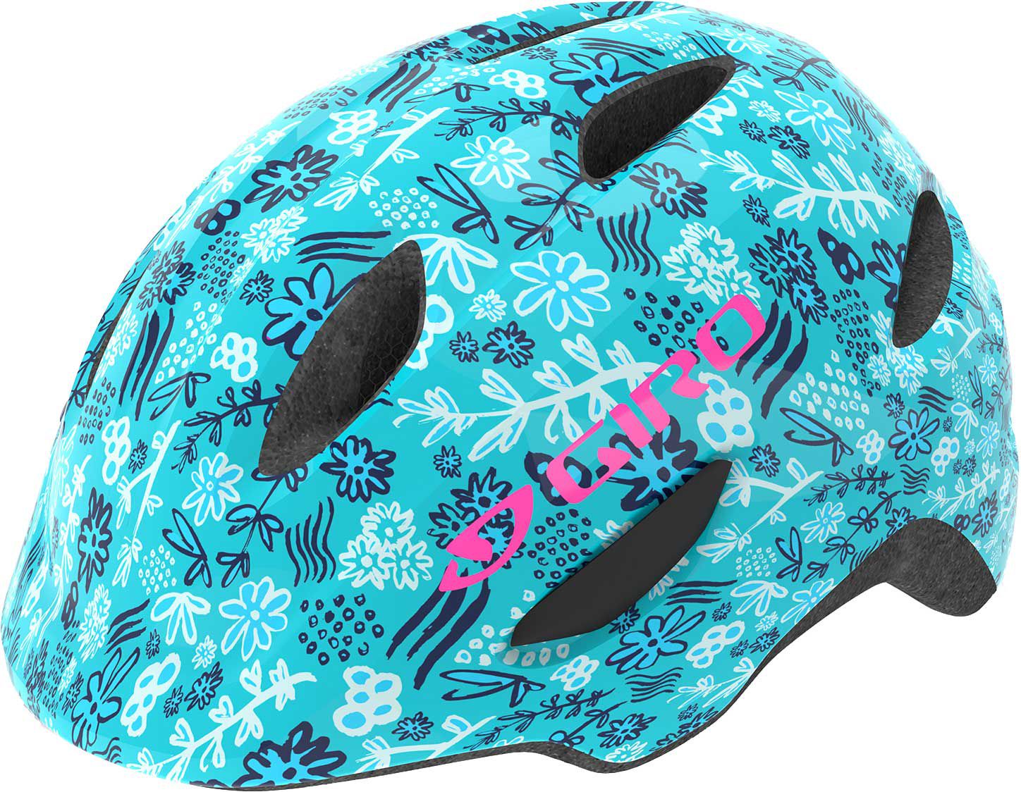 floral bike helmet