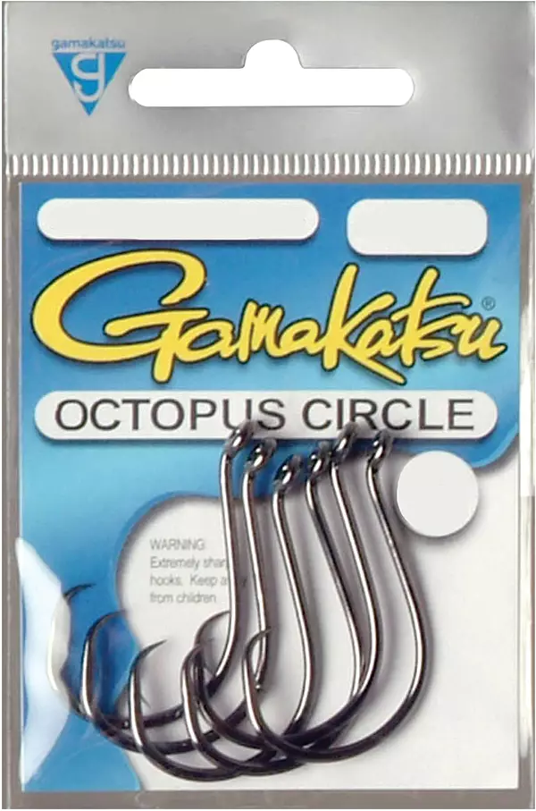 Gamakatsu Circle Offset Point Octopus Hook-Pack Of 25 (Black, 4/0) :  : Sports, Fitness & Outdoors