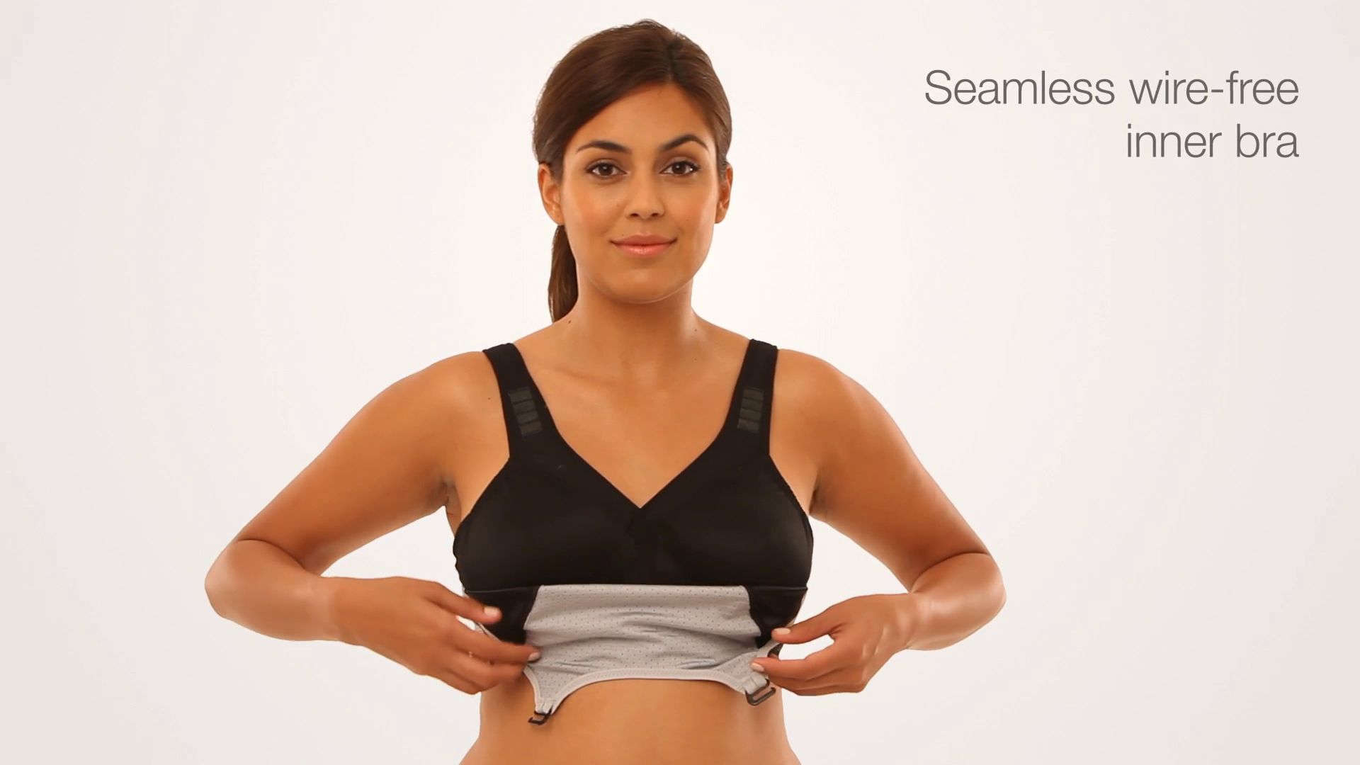 Glamorise Women's Double Layer Custom Control B/G Sports Bra product