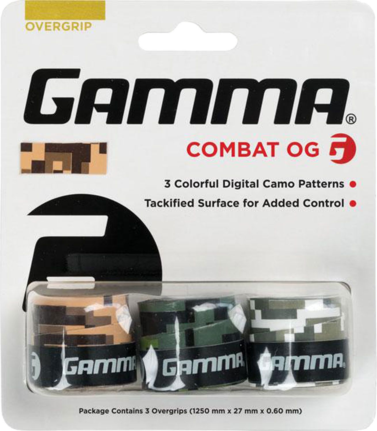 GAMMA Combat Overgrips – 3 Pack
