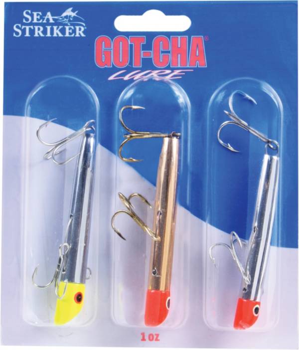 Sea Striker Got-Cha 1600 Series Plug Lures – 3 Pack