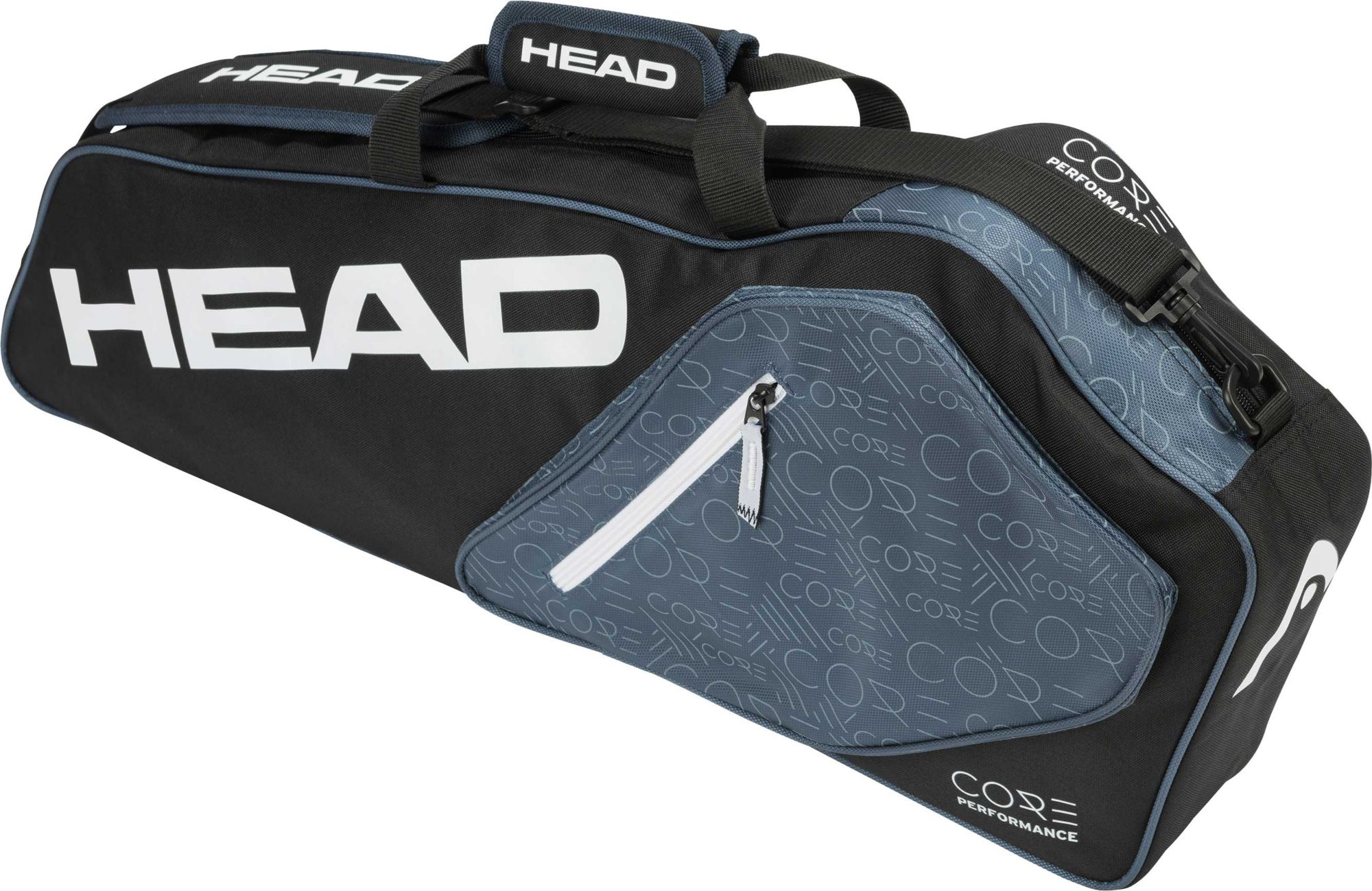 head white tennis bag