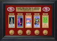 Officially Licensed NFL Super Bowl Ticket and Game Coin Limited Edition  Framed Collection by The Highland Mint - Seattle Seahawks