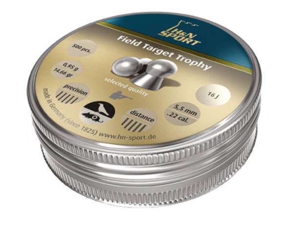 H&N Field Target Trophy Pellets - .22 Cal