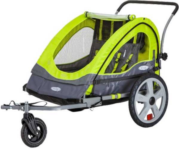 InSTEP Quick N EZ 10 Double Bike Trailer and Stroller ...