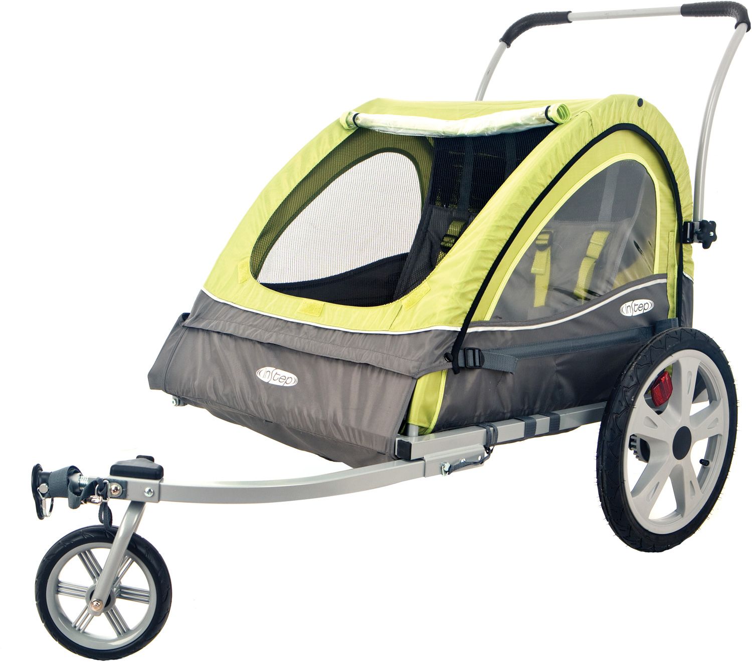 double buggy bike trailer