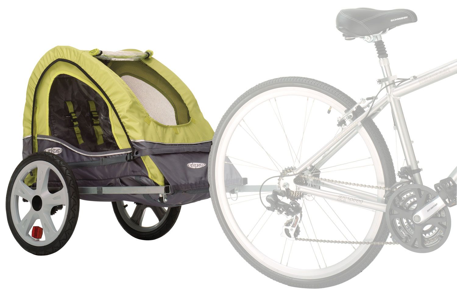 single baby bike trailer