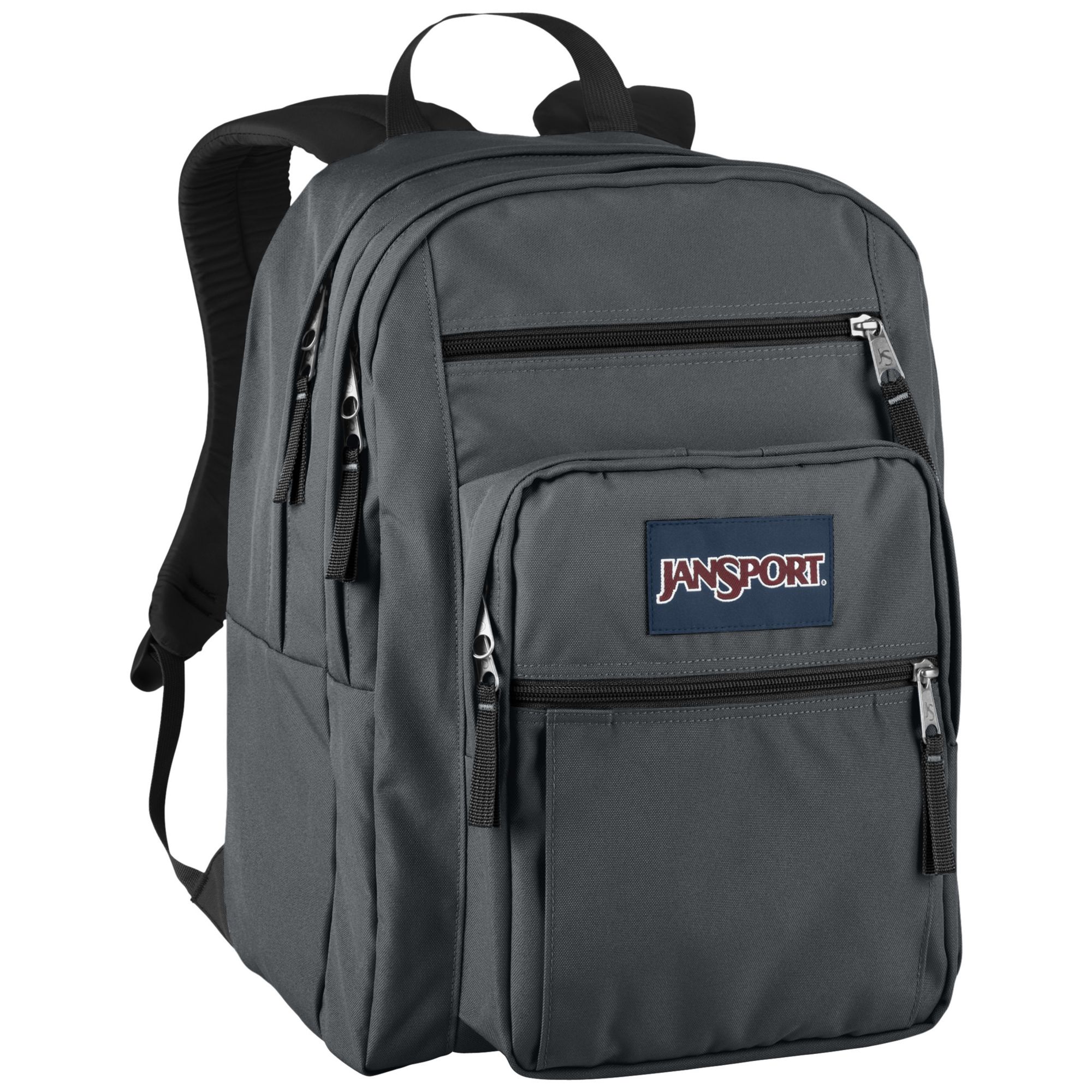 dark grey jansport backpack