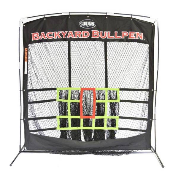  Jugs Backyard Bullpen Package for Softball—Baseball Screen,  Radar Cube, Carrying Bag, 15 Perfect Pitch Leather Softballs and a  Throw-Down Home Plate : Sports & Outdoors