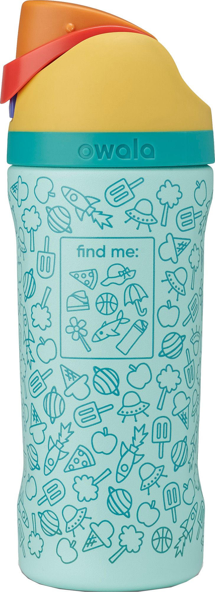 Owala Kids' 16 oz. Junior Explorer FreeSip Stainless Steel Water Bottle product image