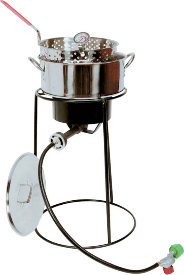 King Kooker 20” Fish Fryer Package with 10 Quart Stainless Steel