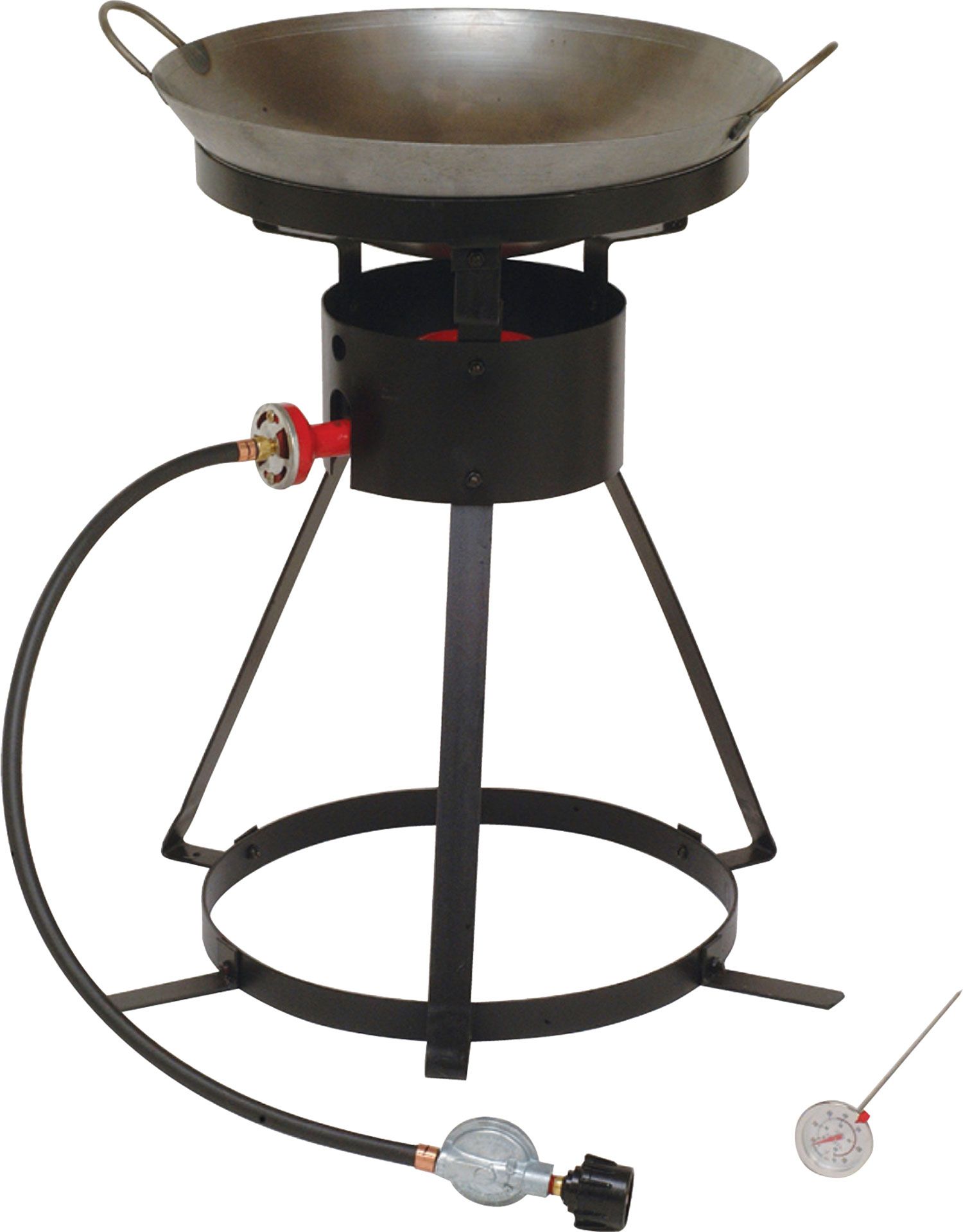 King Kooker 24” Outdoor Cooker with 18” Wok Ring Top product image