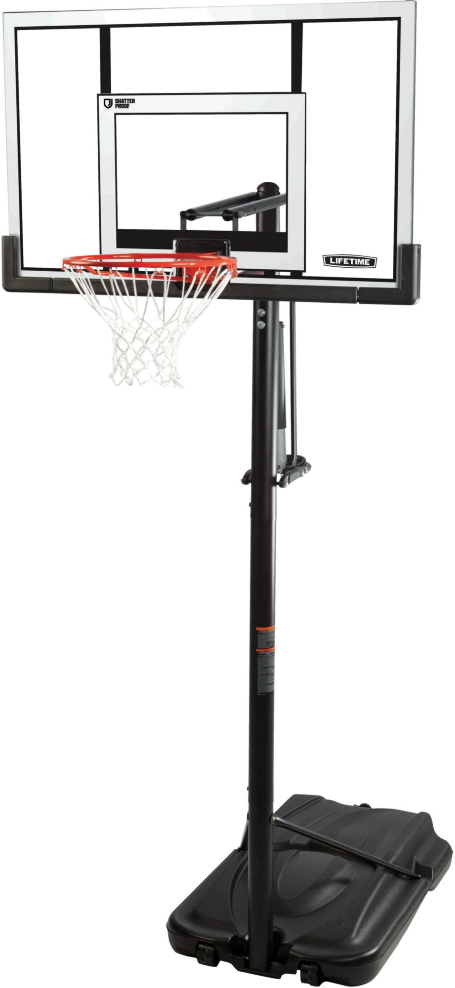 Lifetime 90584 46 inch Adjustable Portable Basketball Hoop for sale online 