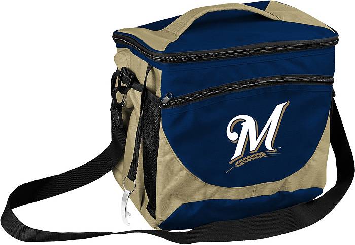 Dick's Sporting Goods Nike Men's Replica Milwaukee Brewers Christian Yelich  #22 Cool Base Pinstripe White Jersey
