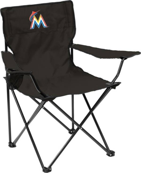 Men's Black Miami Marlins Walk-Off Long Sleeve T-Shirt