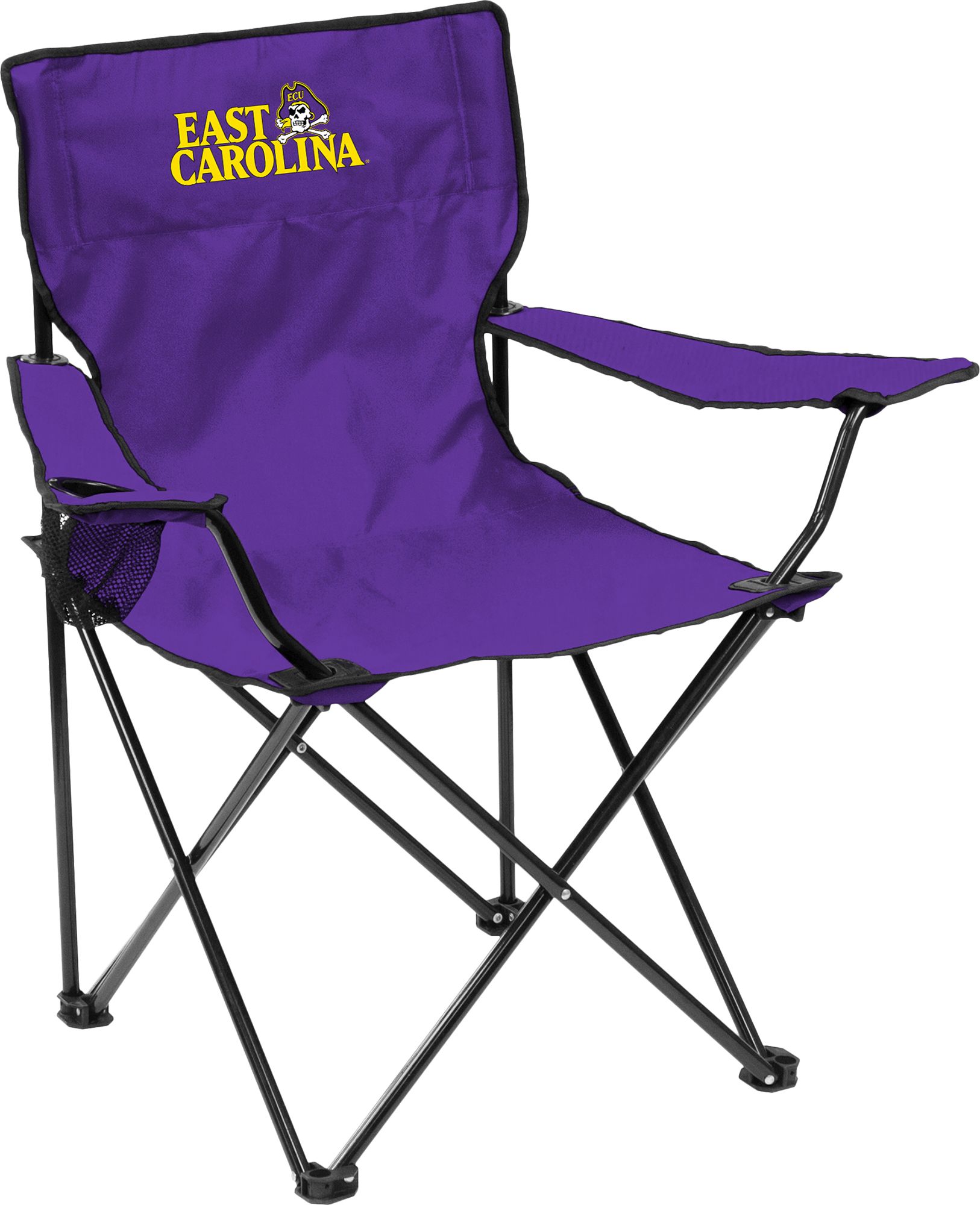 Logo Brands East Carolina Pirates Team-Colored Canvas Chair