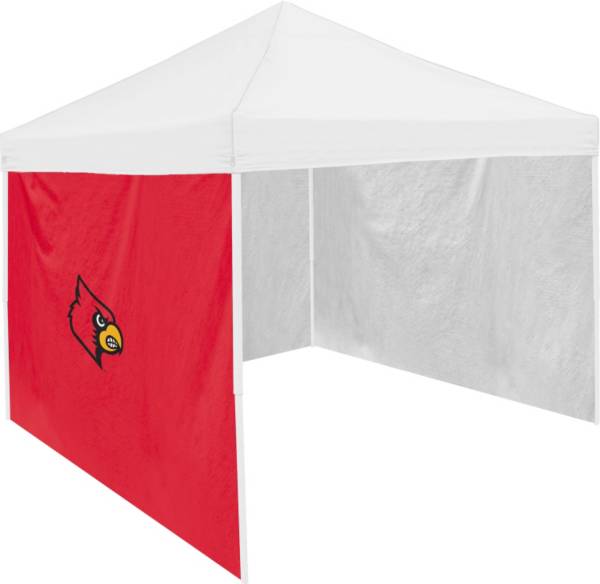 Louisville Cardinals Striped Big Logo Raised Slide