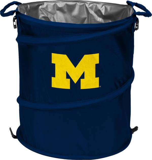 Michigan Wolverines Trash Can Cooler